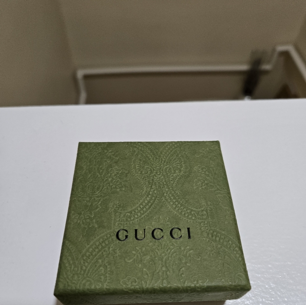 Gucci Gold & Rhinestone Earrings - Picture 9 of 12